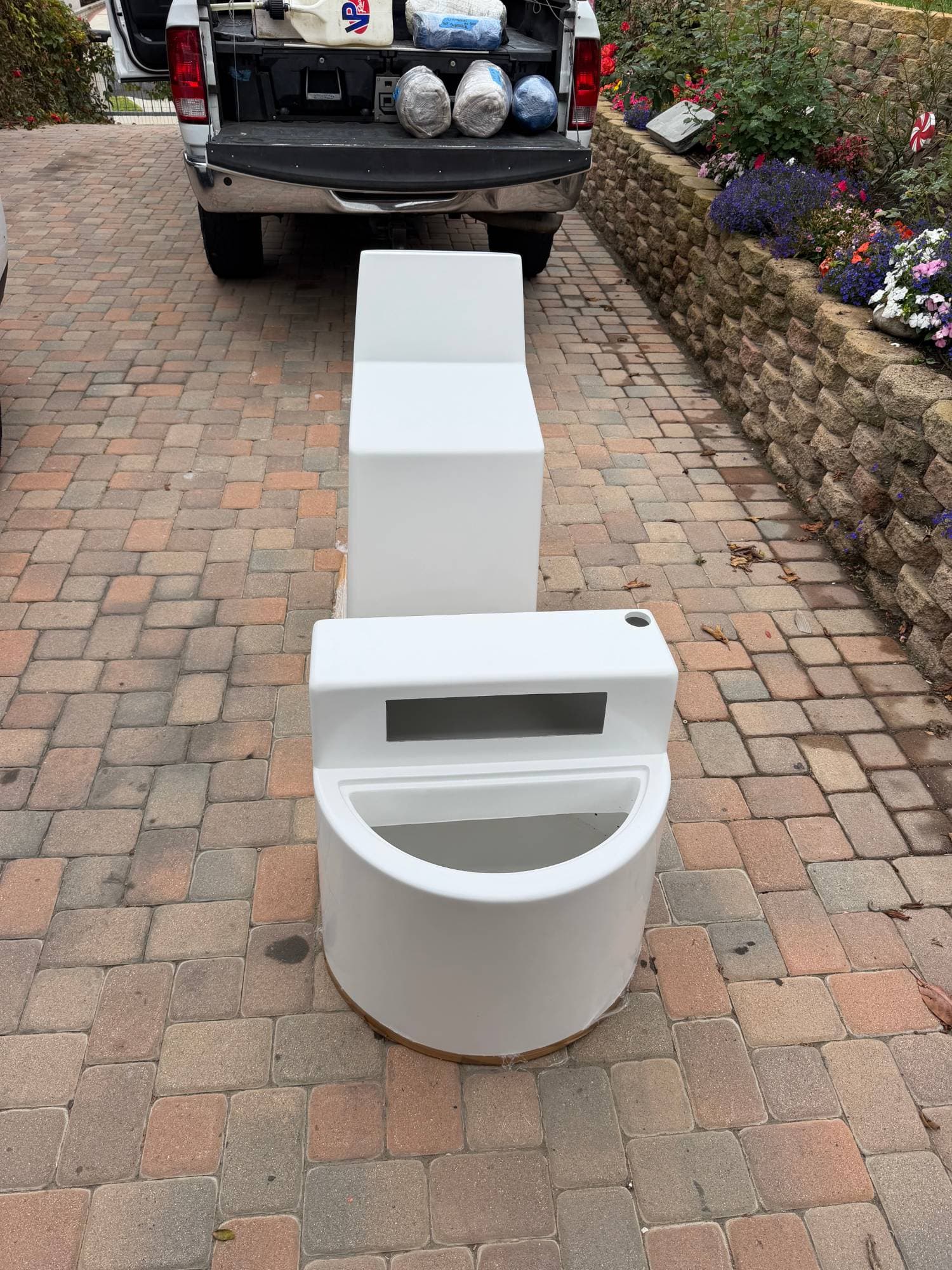 Bait tank console combo for a Livingston